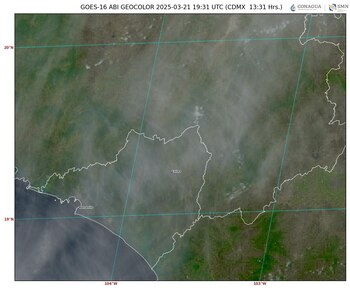 Imagen 2: GOES 16 ABI