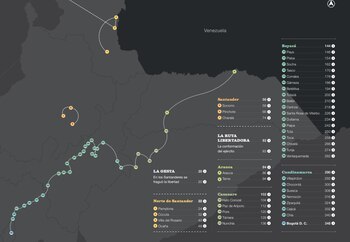 La Ruta Libertadora abarca 80