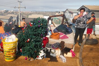 Triste Navidad para los habitantes