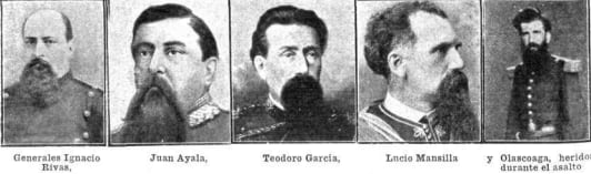 La jornada dejó como saldo miles de heridos, muchos eran oficiales porque marchaban al frente de sus hombres con sus uniformes de gala (Caras y Caretas)