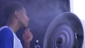 Alivio en los jugadores de