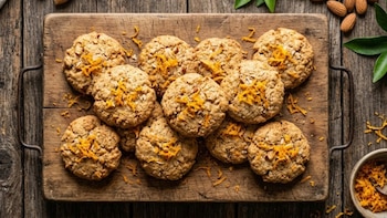 galletas de almendra y naranja -México- 7 abril