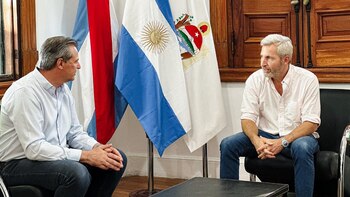 Adán Bahl y Rogelio Frigerio