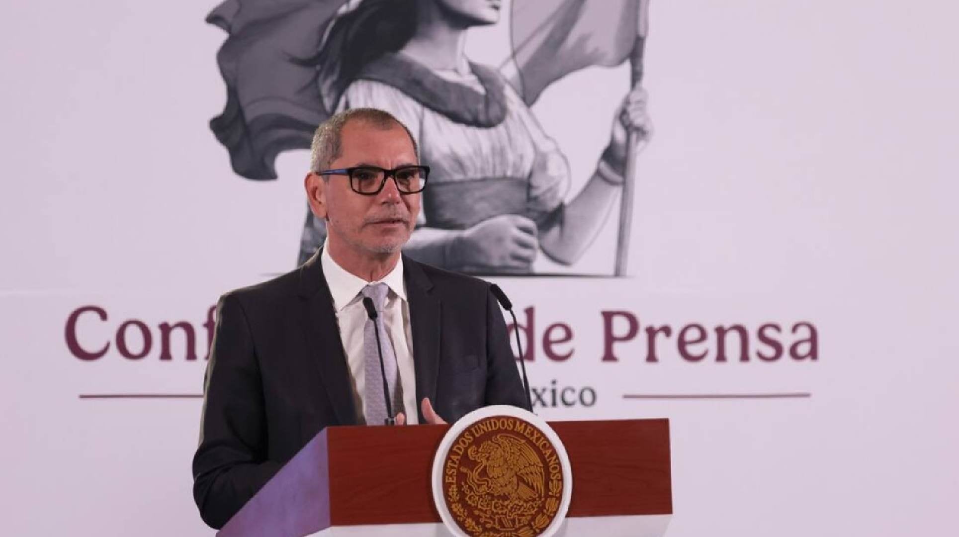 Edgar Amador, titular de la Secretaría de Hacienda, respondió a las empresas de EEUU.
Crédito: Presidencia