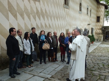 Uno de los monjes paulinos