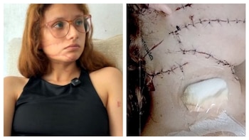 A enfermeira Wendy Gabriela sobreviveu quando seu marido Pedro foi esfaqueado 25 vezes e ficou inconsciente, ela sobreviveu milagrosamente e levantou a voz para impedir que seu agressor fizesse mal a outras mulheres Foto: rede social