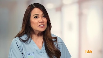 Sandra Lee explicó que tuvo problemas de movilidad antes de saber que había tenido un derrame cerebral. (Captura de video)