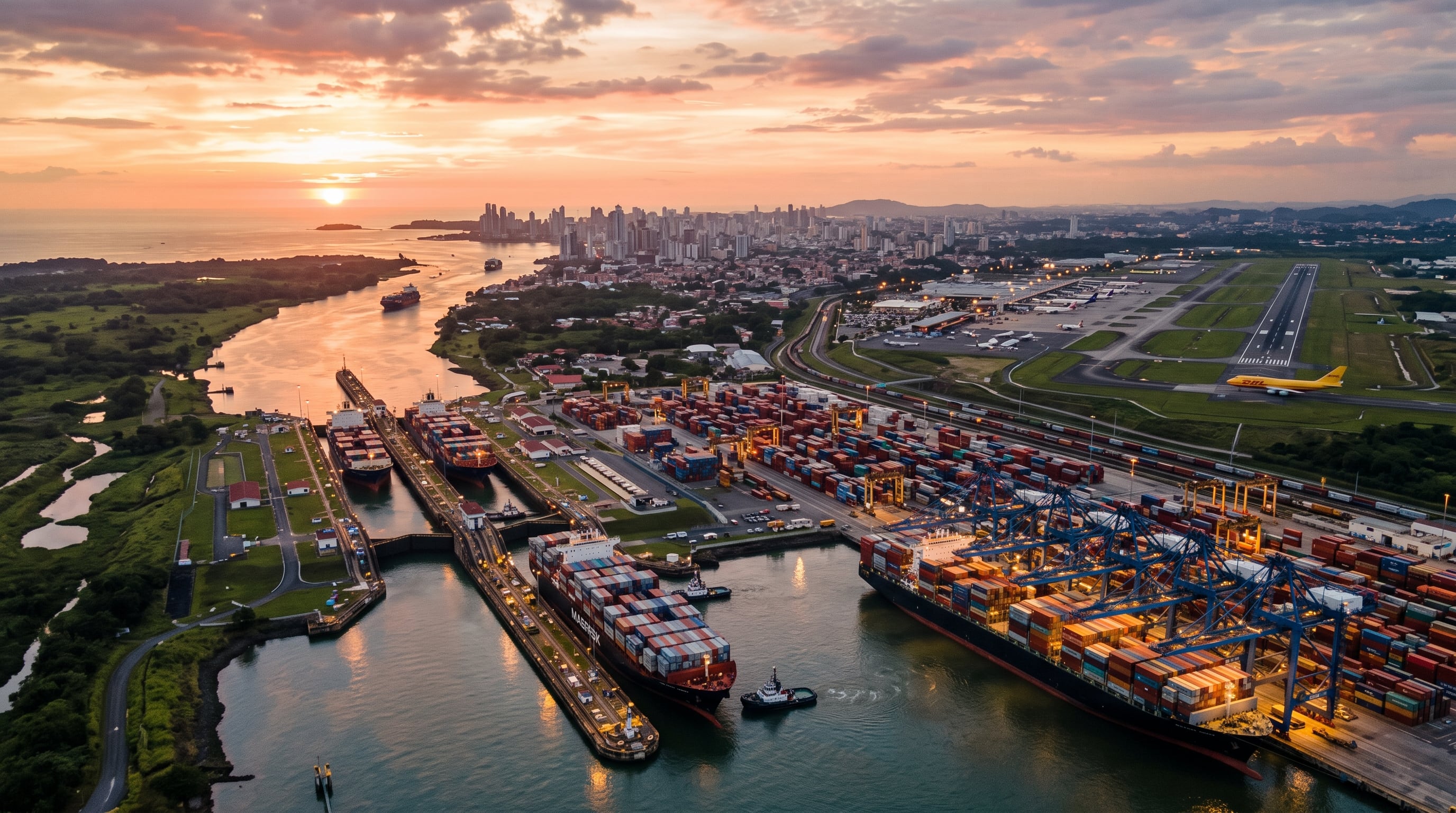 Para el sector privado, Panamá no debería limitar su papel de puente comercial al traslado físico de productos. (Imagen Ilustrativa Infobae)