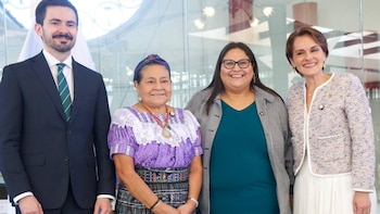 Rigoberta Menchú, premio Nobel de