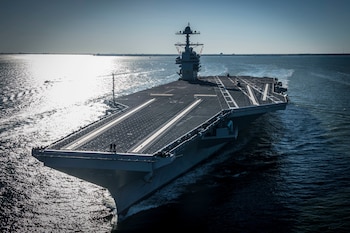 El portaaviones USS Gerald R.