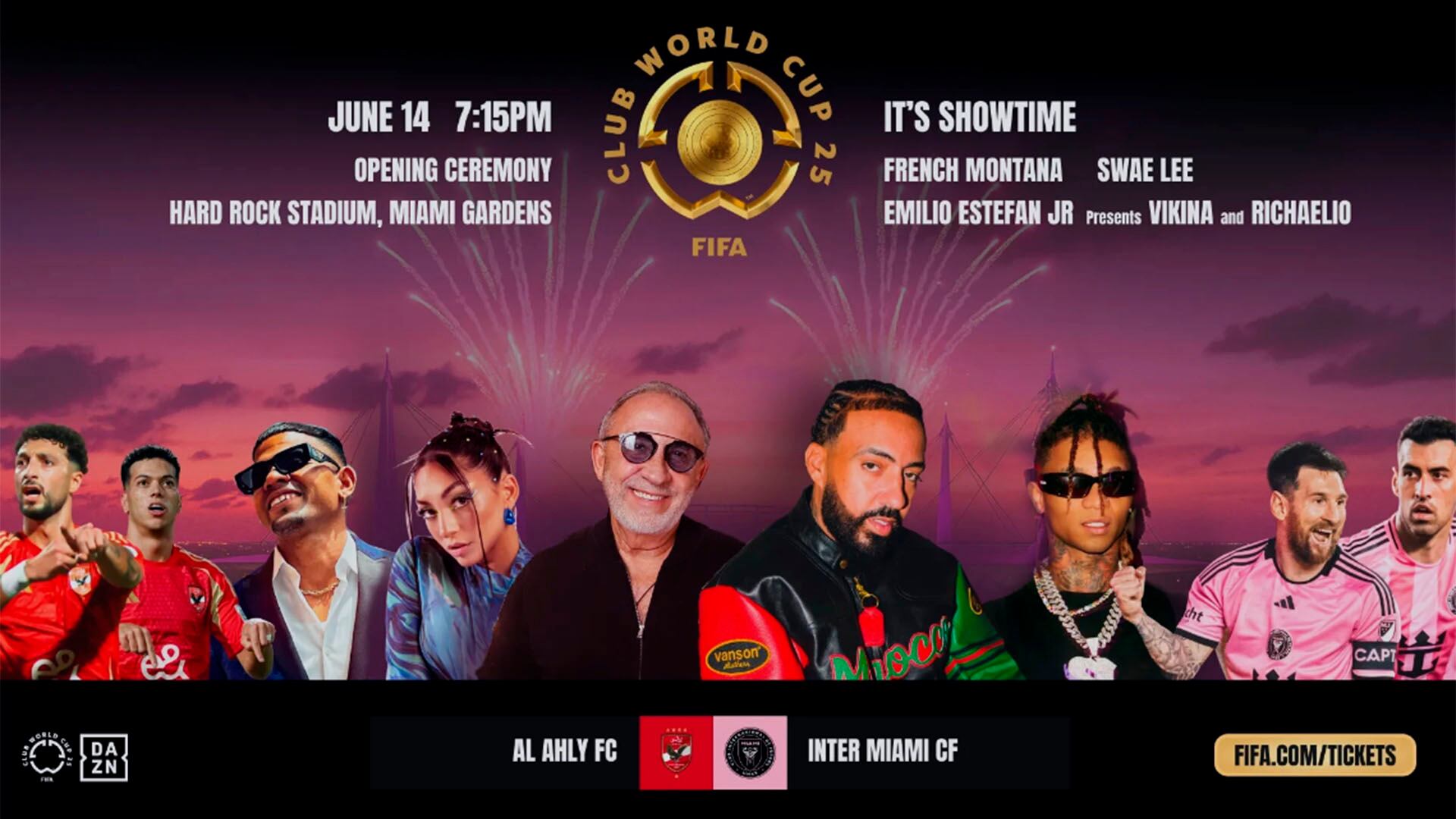 La FIFA montará un impactante show durante la ceremonia de apertura del Mundial de Clubes
