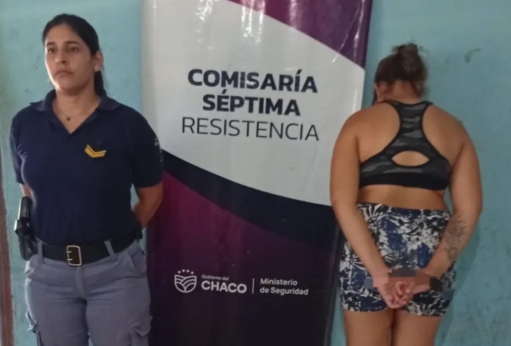 Una mujer fue detenida en la Comisaría Séptima de Resistencia, Chaco, tras intentar ingresar un paquete de droga simulando ser leche en polvo. (Diario Chaco)