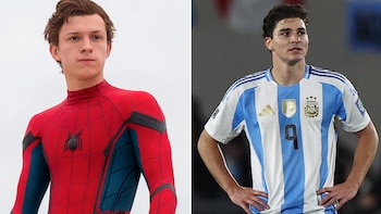 El inesperado mensaje del protagonista de Spider-Man a Julián Álvarez antes del debut de Argentina del Mundial