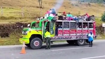 LLegó la minga indígena a