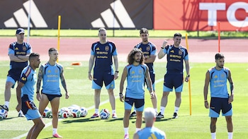 La selección española se concentra este martes para el 'maratón' de la Liga de Naciones