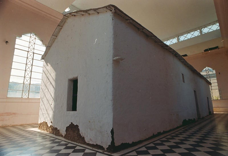 La casa natal de Fray Mamerto, protegida desde 1941 por un templete (Turismo Catamarca)
