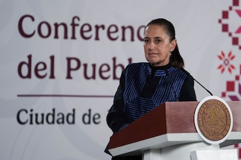 Sheinbaum respondió preguntas sobre la crisis política en Sinaloa en su mañanera de este lunes. Foto: Cuartoscuro