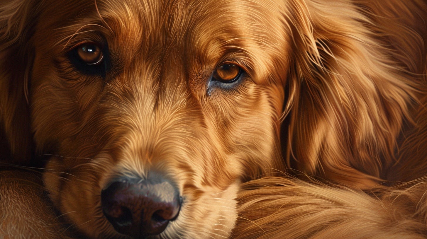 El peso promedio de un golden retriever macho adulto oscila entre los 29 y los 34 kilogramos. (Imagen Ilustrativa Infobae)