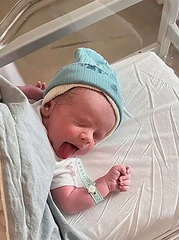 Dante, el hijo de Soledad Larghi, nació este viernes a las 13 hs