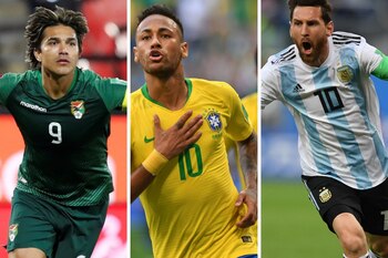 Marcelo Martins, Neymar y Messi