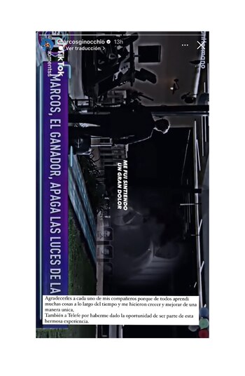 Marcos Ginocchio ganó la décima