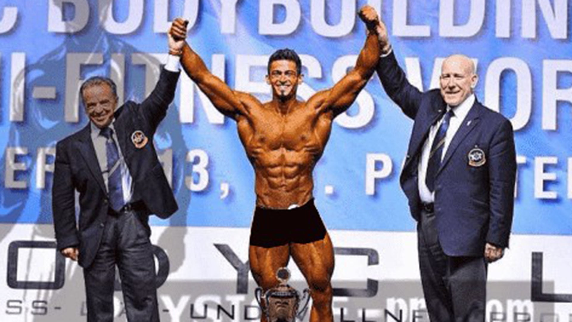 El campeón de culturismo Masoud Zatparvar (@nazaninarmanian)