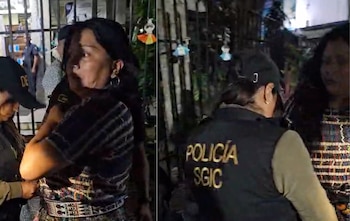 Las fuerzas de seguridad de Guatemala capturaron en Salamá a Martina López Lajuj, acusada por el homicidio de su sobrina Silvia Aracely López Alvarado.