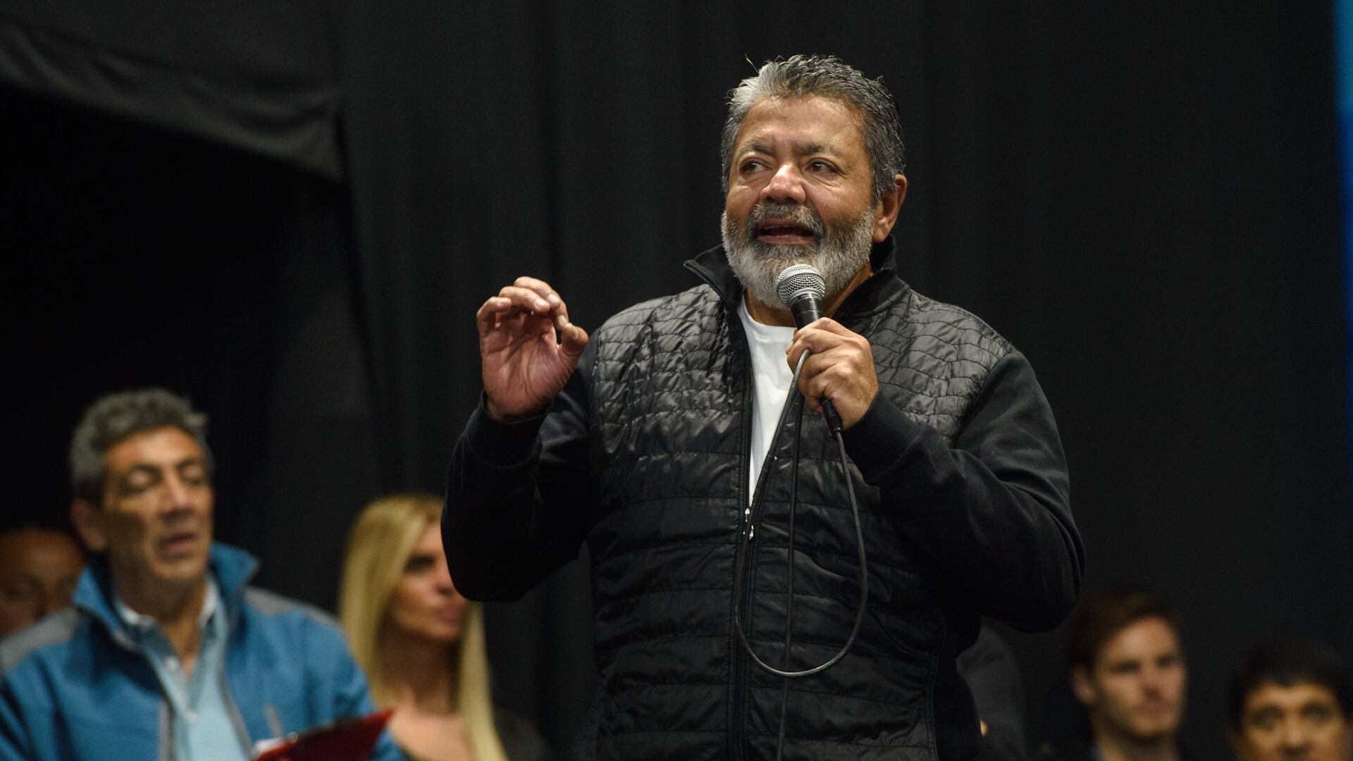 Gerardo Martínez, líder de la UOCRA (Foto: Adrián Escandar)