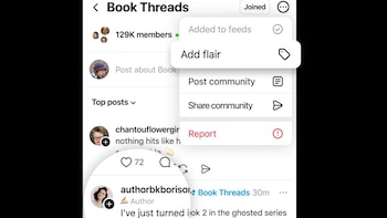 Threads prueba nuevas etiquetas de