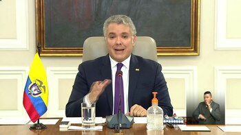 El presidente de Colombia, Iván