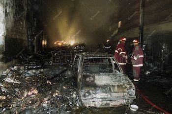 El incendio de Mesa Redonda