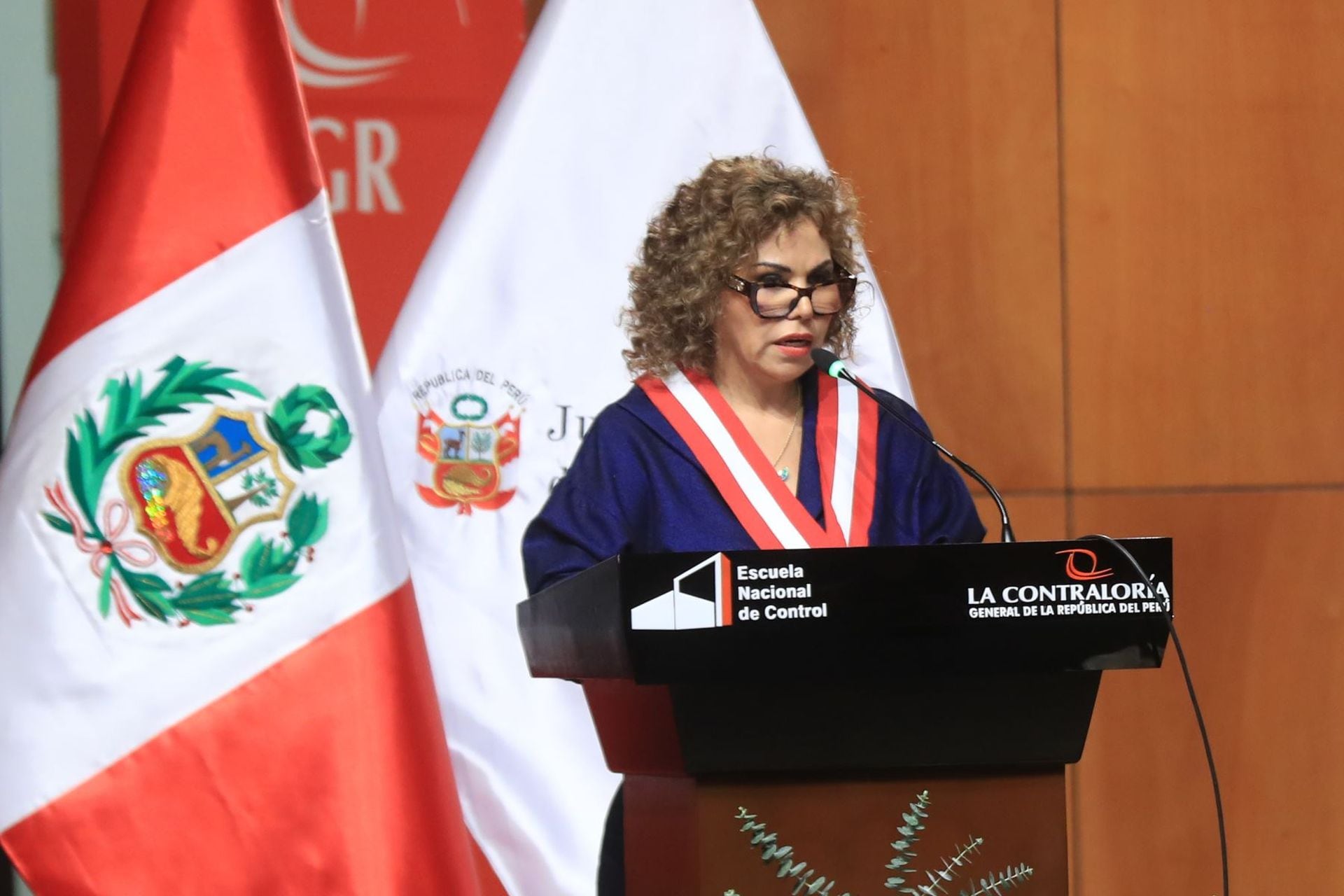 María Teresa Cabrera juró como presidenta de la Junta Nacional de Justicia. Andina