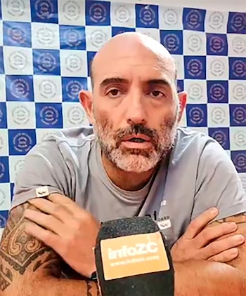 Angel Derosso, candidato opositor de