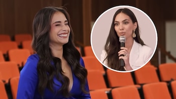 Nathaly Terrones, Miss Perú Lima Este, respondió con dificultad la pregunta de Natalie Vértiz.