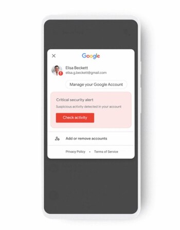 Nuevo aviso de alerta para