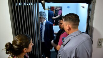 Ultima imagen tras la condena: