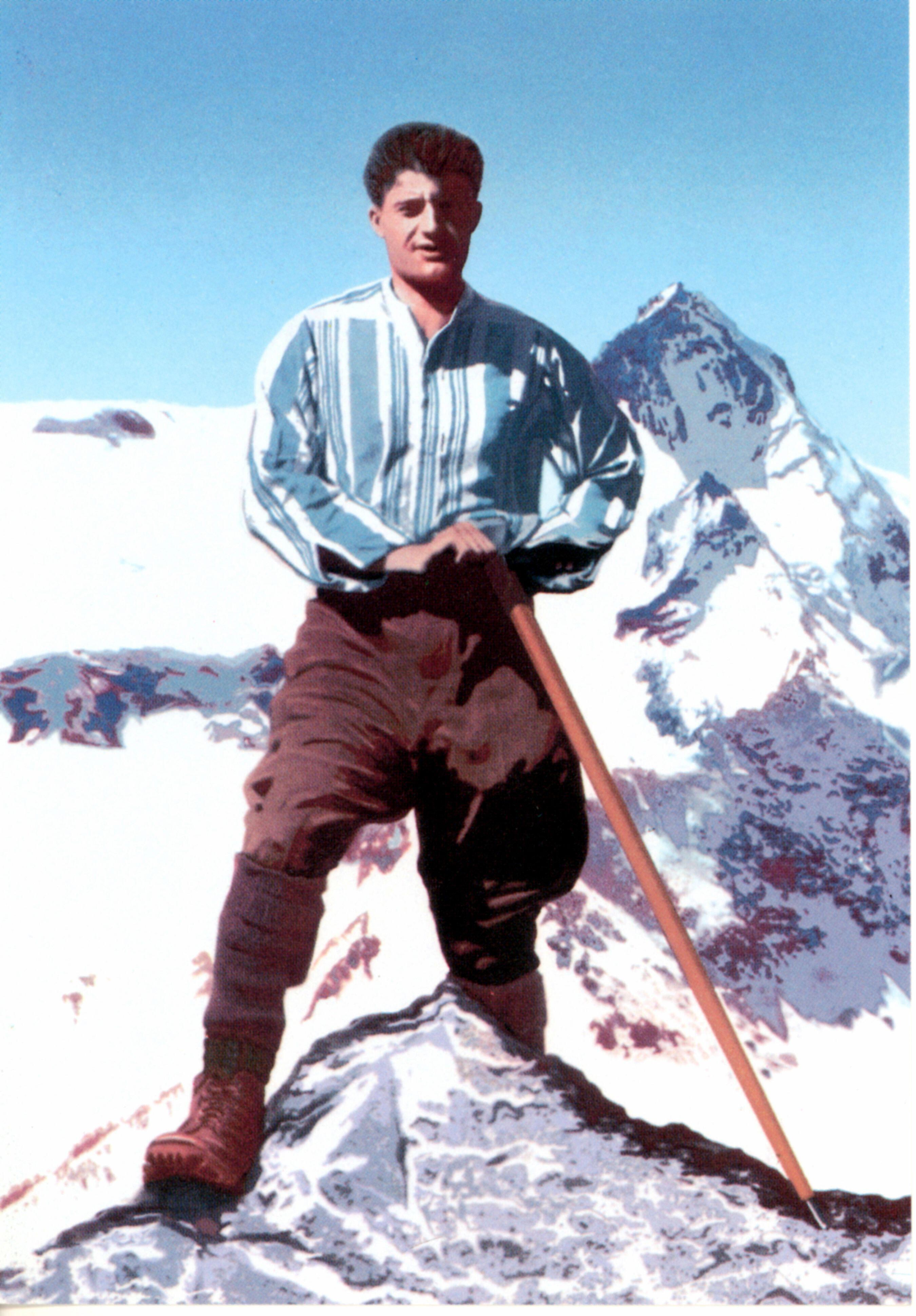 El beato italiano Pier Giorgio Frassati (1901-1925), beato por el Papa Juan Pablo II el día 20 de mayo de 1990