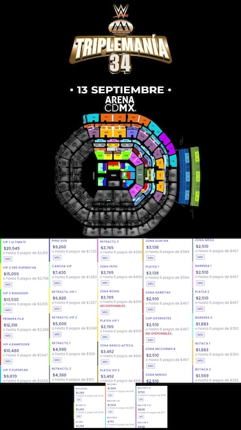 La preventa para clientes de Banco Azteca comenzará antes de la venta general para uno de los eventos más importantes de la lucha libre mexicana.
