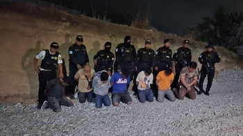 PNCdeGuatemala desarticulan banda de robafurgones