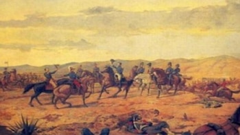 A pesar de la inferioridad numérica, el ejército independentista logró imponerse gracias a una maniobra decisiva de la caballería patriota - Créditos: TVPerú.