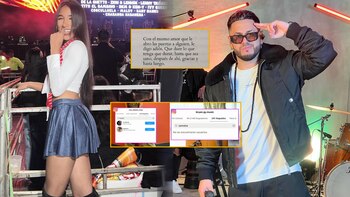 Samahara Lobatón y Bryan Torres