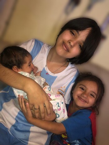 Mailén y sus hermanitas