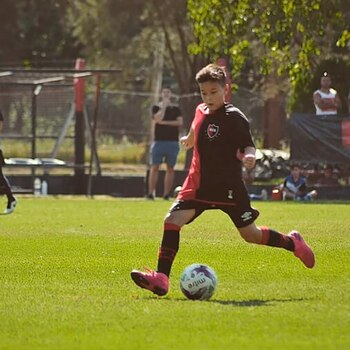 A punto de darle con