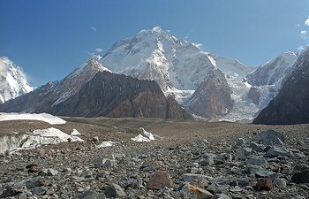 Broad Peak, en la frontera