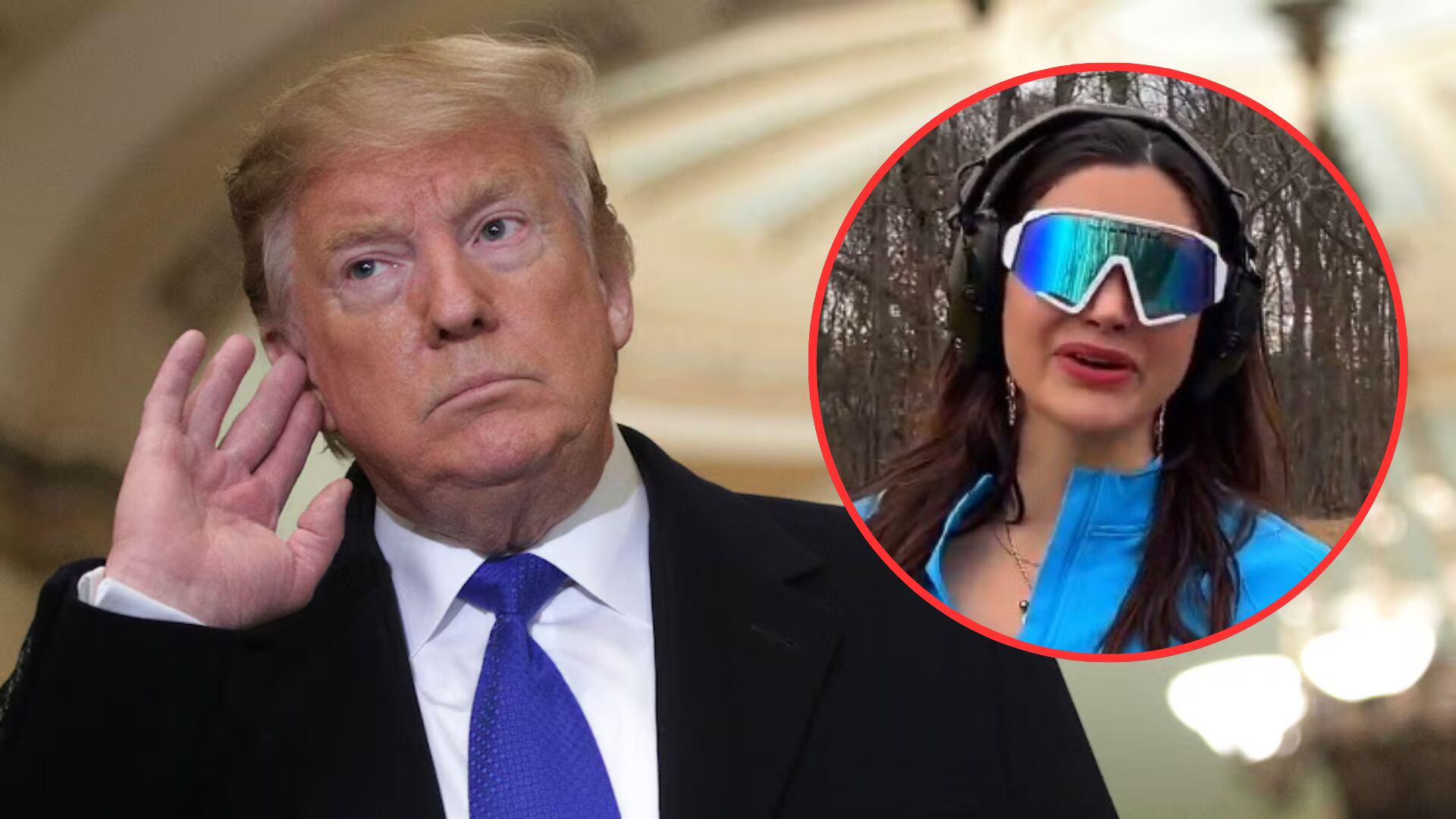 Valentina Gómez, aspirante al Congreso en los Estados Unidos, advirtió que los países que no accedan a las decisiones del presidente norteamericano tendrán serias represalias - crédito AFP - @ValentinaForUSA/X