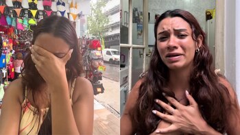 La desesperación de la mujer