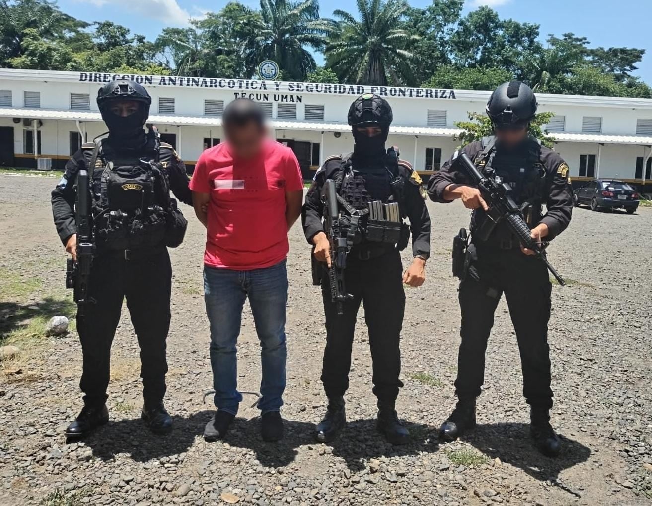 Capturaron a un guatemalteco pedido en extradición por EEUU tráfico de por cocaína