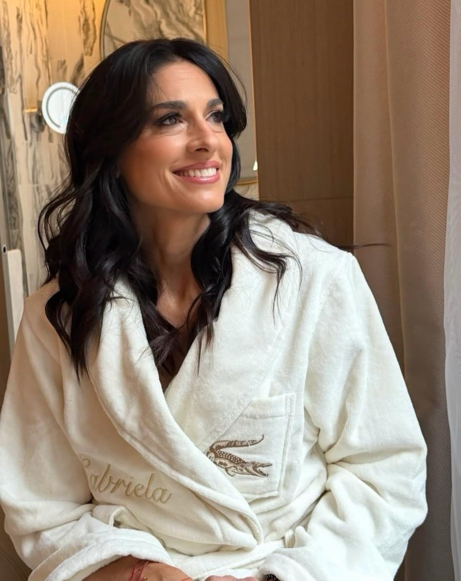La ex tenista participó como modelo de una marca francesa