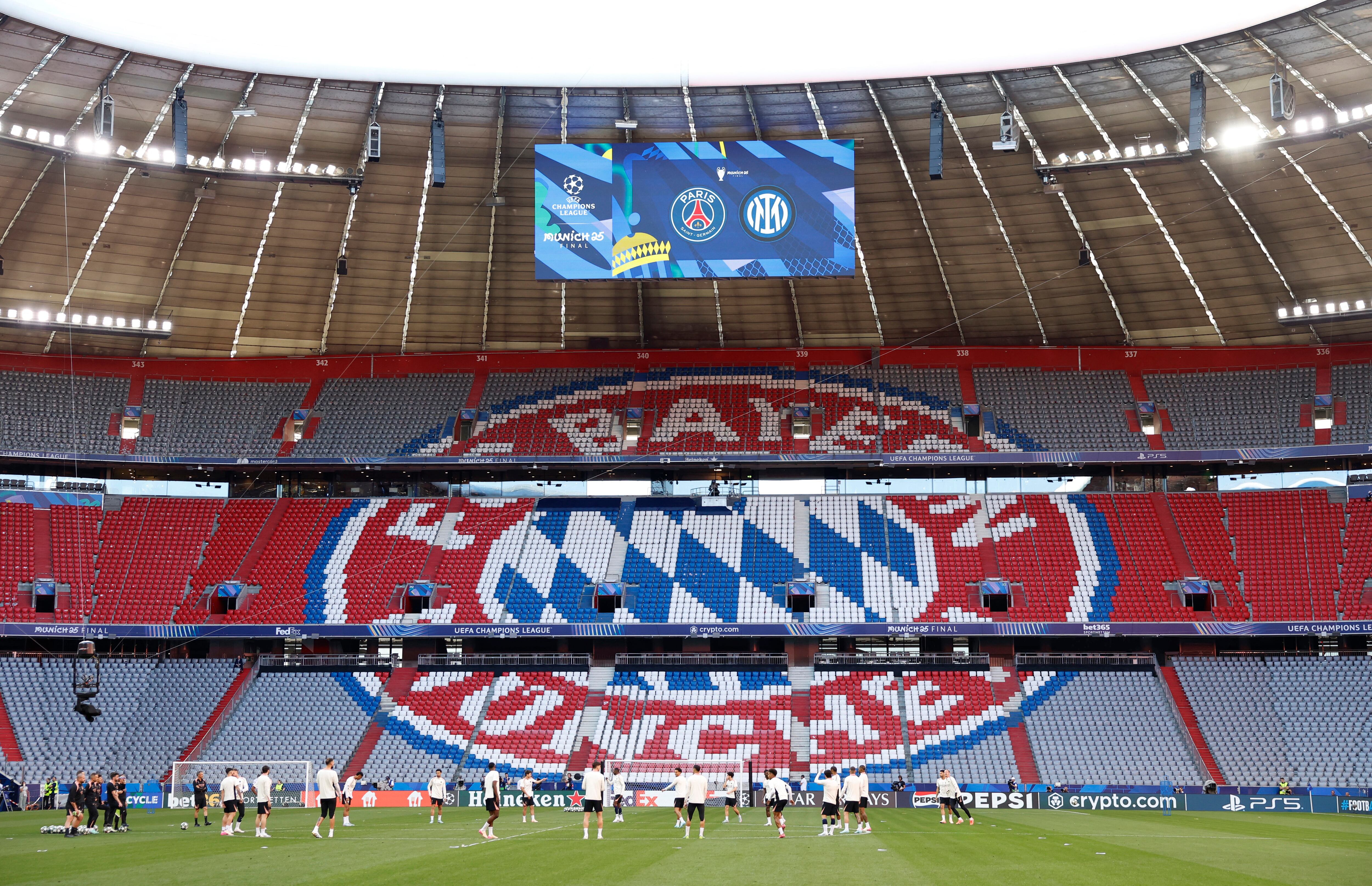 El Allianz Arena, el escenario de la final (REUTERS/Peter Cziborra)