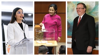 Algunos miembros de la bancada